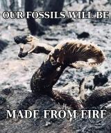 dead fire fossil snake // 500x600 // 254KB