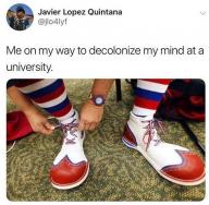 clown decolonize university // 570x561 // 657KB